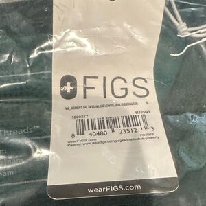 FIGS Teal Women's Salta Underscrub Longsleeve